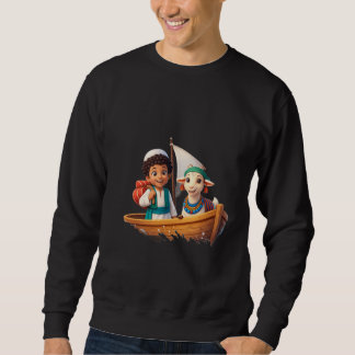 Herrens grundläggande T-shirt Lång Ärmad Tröja