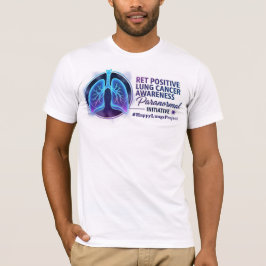 Herrens Happy Lungs Project Insamlingskampanj T-sh T Shirt
