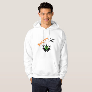 Herrens humoristiska Halloween-huvtröja Sweatshirt Med Luva
