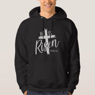 Herrens Huva Han Är Uppstånden Hoodie