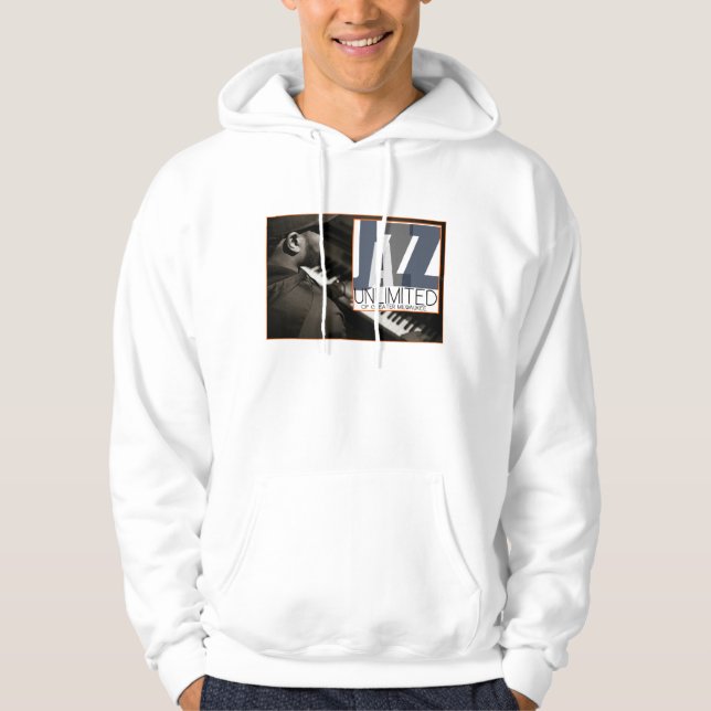Herrens Jazz Unlimited Hoodie (Framsida)