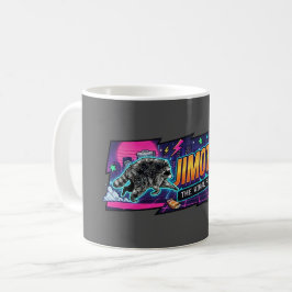 Herrens Jimothy Raccoon T-Shirt Kaffemugg