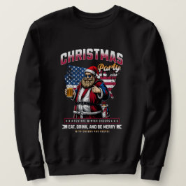 Herrens jul Santa sweatshirt | Höjdpunkt julen