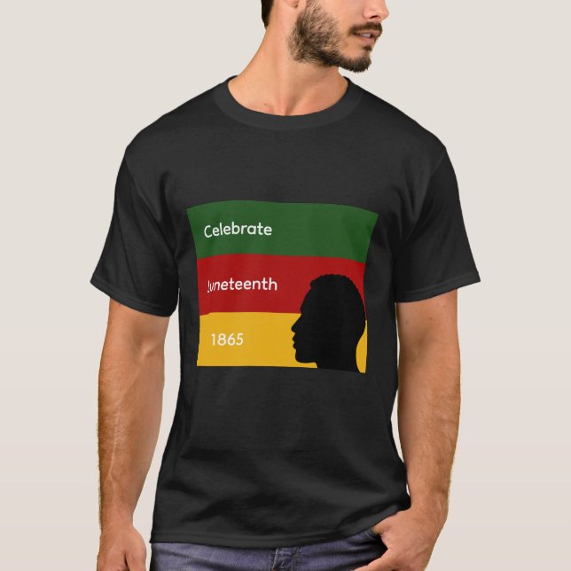 Herrens Juneteenth T-Shirt (Framsida)