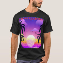 Herrens lata dag solnedgång T-shirt