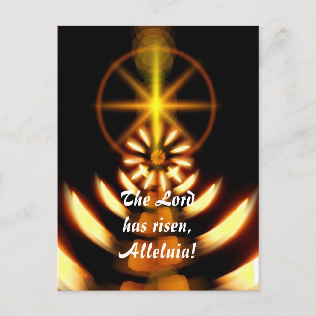 Herrens ljus vykort (Framsida)