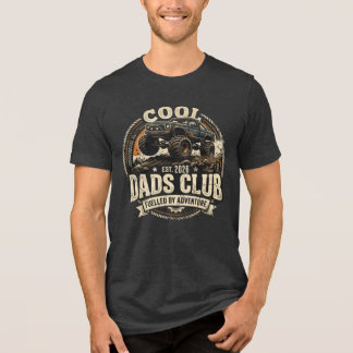 Herrens Monster Truck T-shirt Cool Dads Club
