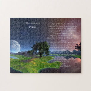Herren's Prayer Ligcape målar roligt Puzzl Pussel