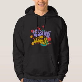 HERRENS PULLOVERHUVTRÖJA MED MÅLNINGSSTänk Hoodie