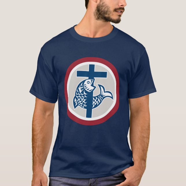 Herrens religiösa t-shirt (Framsida)