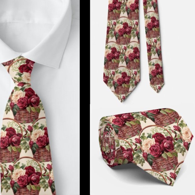 Herrens slips | Bröllop & Evenemang Blommig slips (Skapare uppladdad)