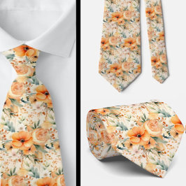 Herrens slips | Bröllop och evenemang Blommig hals