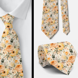 Herrens slips | Bröllop och evenemang Blommig hals
