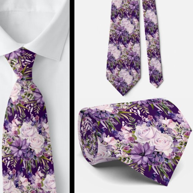 Herrens slips | Bröllop och evenemang Blommig hals (Skapare uppladdad)
