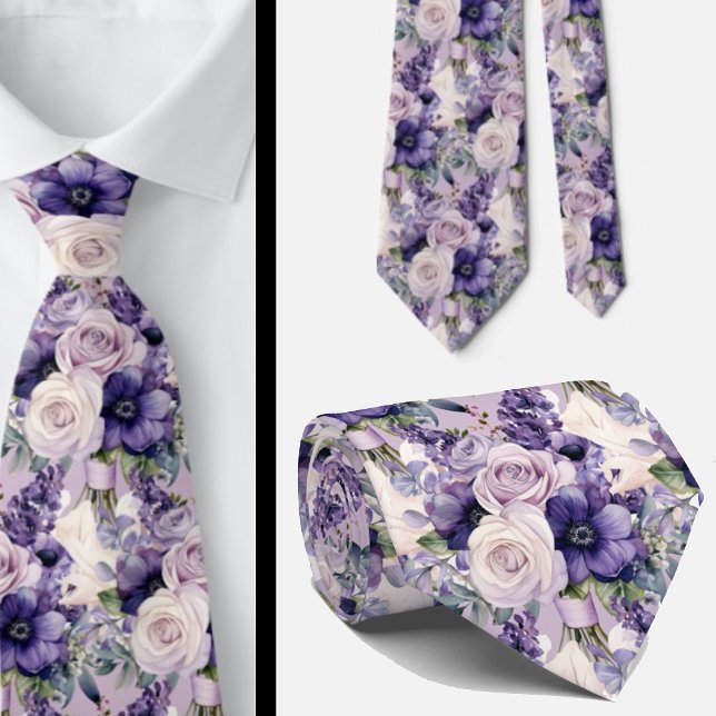 Herrens slips | Bröllop och evenemang Blommig hals (Skapare uppladdad)