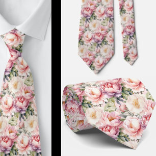 Herrens slips   Bröllop och evenemang Blommig hals