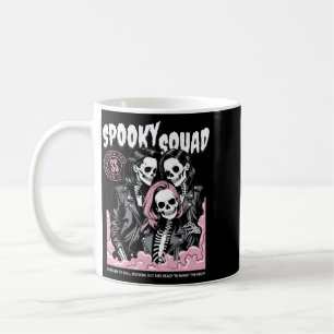 Herrens spökliga skytte-skelett-matchande Hallowee Kaffemugg