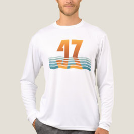 Herrens Sunset 47 Långärmad T-Shirt, Version 2 T Shirt