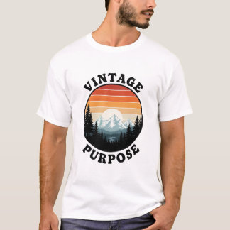 Herrens svarta t-shirt - Vintagecitat, trendigt