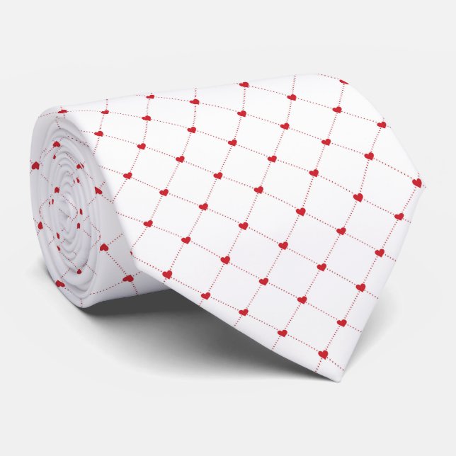 Herrens Valentine Hearts Slip Slips (Rullad)