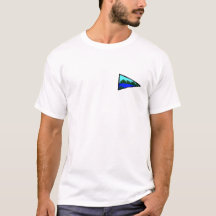 Herrens vita t-shirt