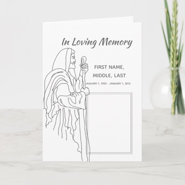 Herreprogrammet Jesus, skript, kristen Program (Framsida)