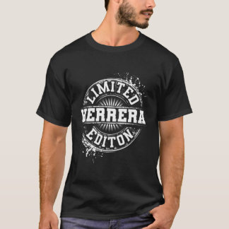 Herrera Funny Surname Family Träd Birthday Reunion T Shirt