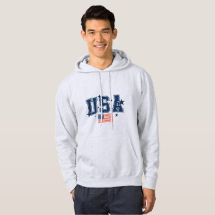 Herrflagga USA Hoodie