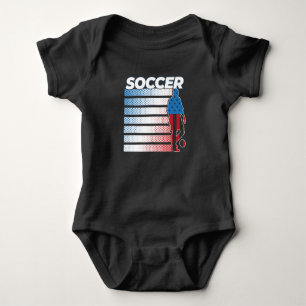 Herrfotboll Röd Vit Blå T Shirt