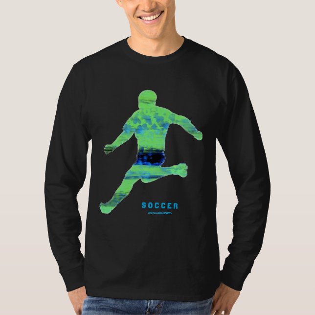Herrfotbollsspelartröja Tee Shirt (Framsida)