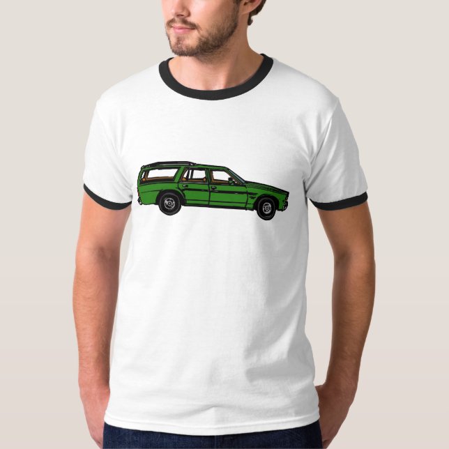 Herrgårdsvagn T Shirt (Framsida)