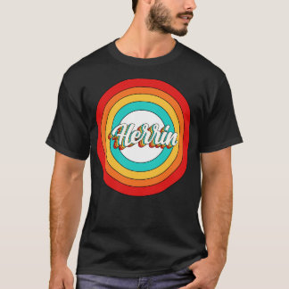Herrin Namn Shirt Vintage Herrin Circle T