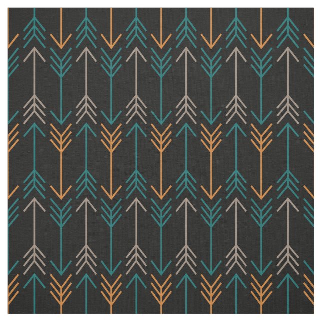 Herringbone Arrows Tyg (Provkarta)
