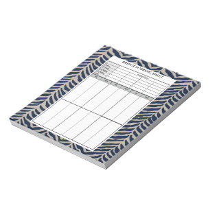 Herringbone Bridge Score Pad Anteckningsblock