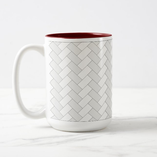 Herringbone Coffee Mugg (Vänster)