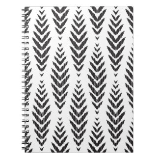 Herringbone mönster för hemdekör. anteckningsbok