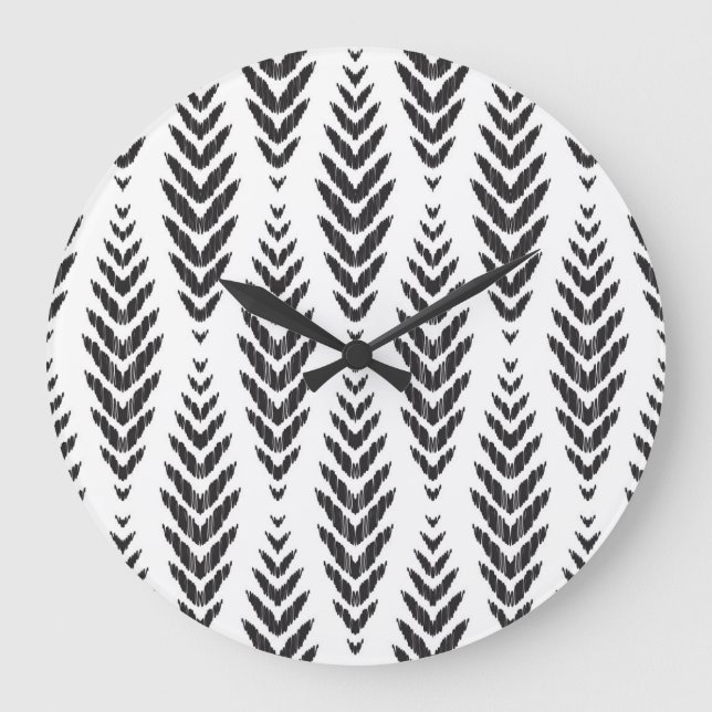 Herringbone mönster för hemdekör. stor klocka (Framsida)