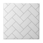Herringbone Mönster White Ceramic Tile Kakelplatta<br><div class="desc">Klassiska herringbenplattor i mönster går aldrig ut från stil som ryggstödslappar i kök,  duschplattor,  duschplattor,  dekorativa ensamer eller disk- och väggplattor. Starta ditt eget hemprojekt med accentplattor för alla rum.</div>