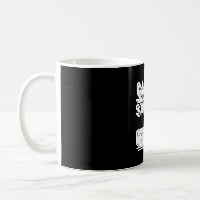 Herrkapten på 5:e hjulets husvagn kaffemugg (Vänster)
