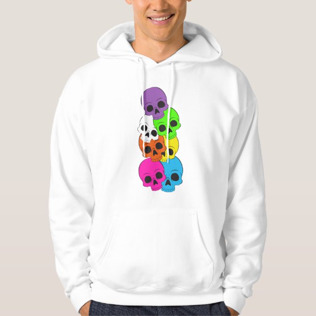 Herrkapuschongtröjor  hoodie (Framsida)
