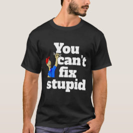 Herrmode DU KAN INTE FIXA DUMHET rolig nyhet T Shirt