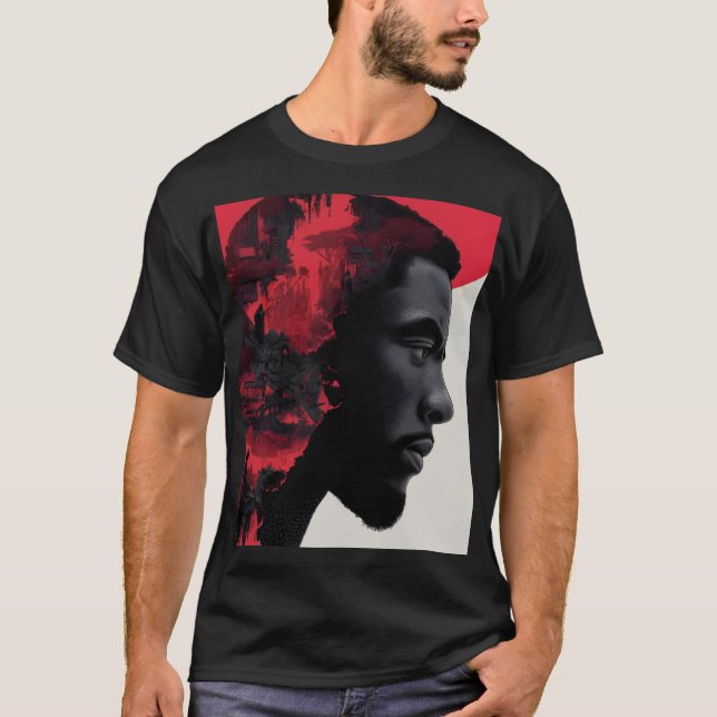 Herrmode T Shirt (Framsida)
