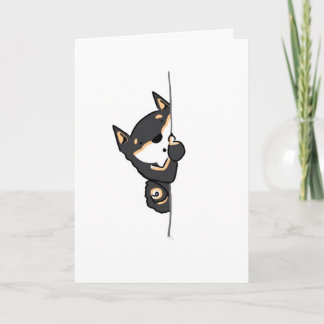 Herro där Shiba Inu hälsningkort! Kort