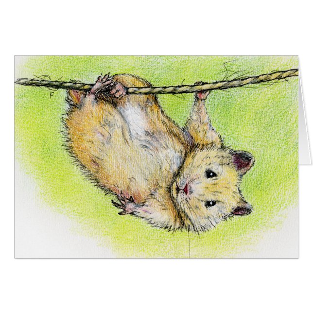 Herrskinka Hälsningskort (Framsidan Horizontal)