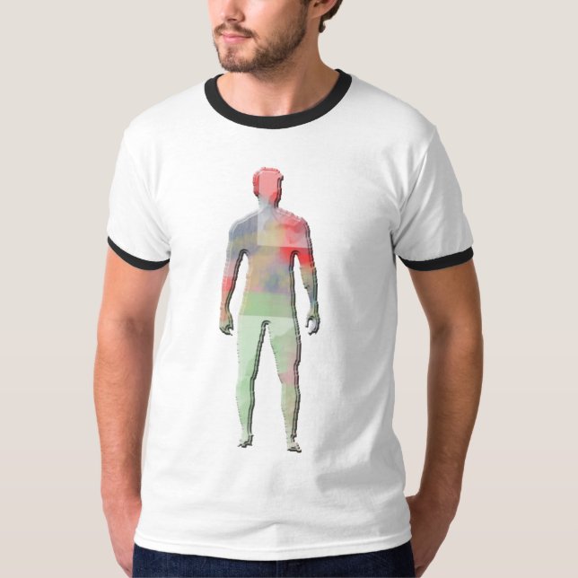 Herrskjorta T Shirt (Framsida)