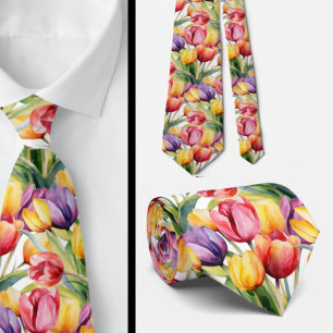Herrslig cravatt Bröllop & Evenemang Blommig hal Slips