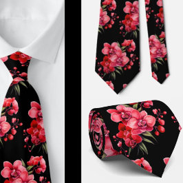 Herrslig cravatt | Bröllop & evenemang Blommig hal Slips