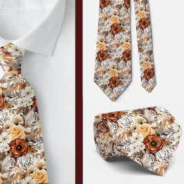 Herrslig cravatt | Bröllop & evenemang Blommig hal Slips