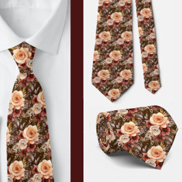 Herrslig cravatt | Bröllop & evenemang Blommig hal Slips