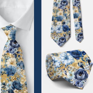 Herrslig cravatt   Bröllop & Evenemang Blommig Nec Slips